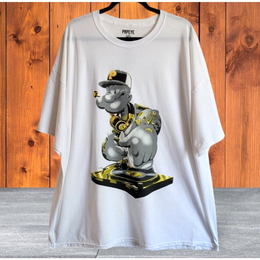 Popeye The  Sailor Man Men's XXXL T-Shirt Graphic 2021 NOS size 3XL